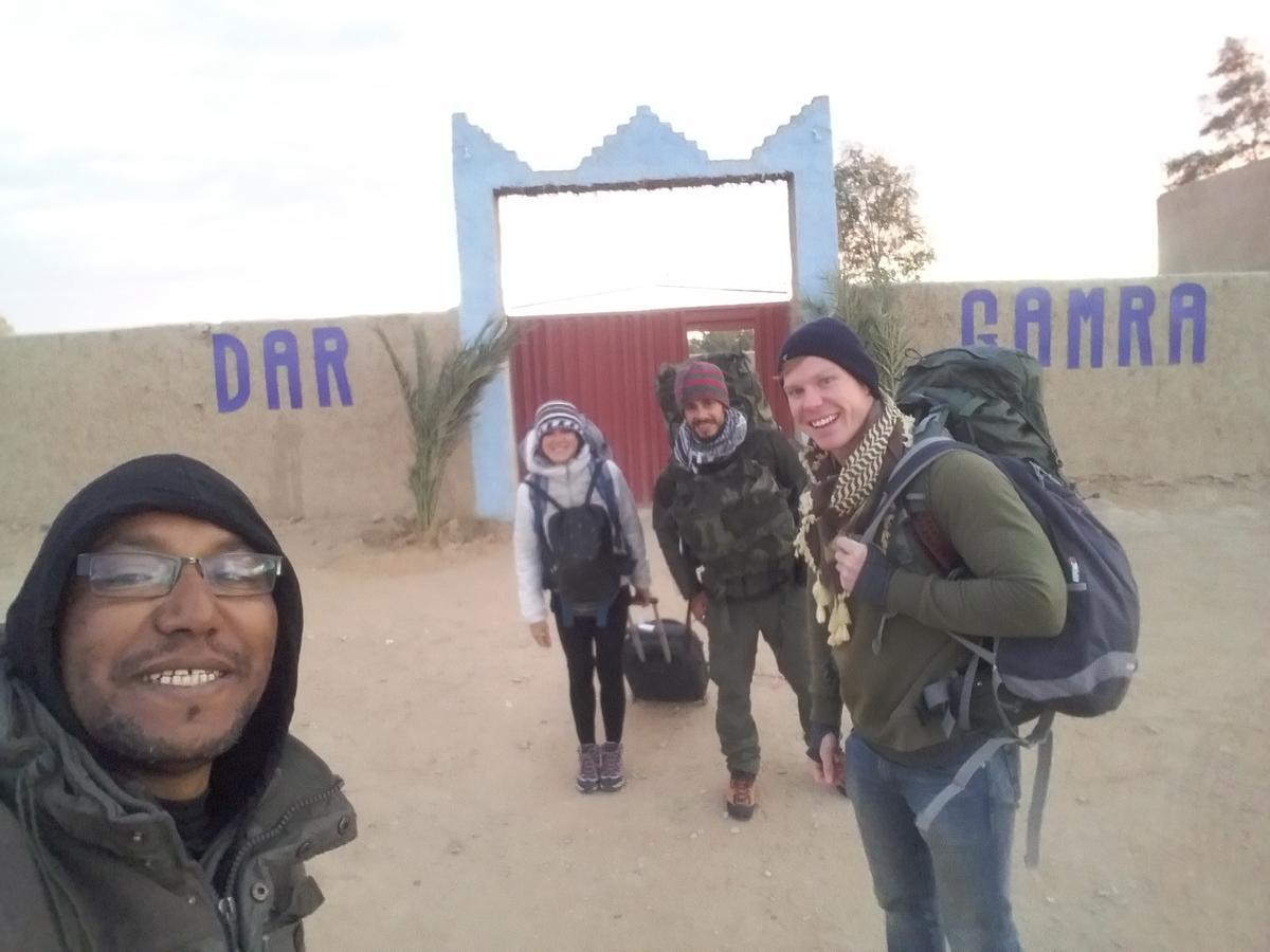 Отель Dar Gamra Мерзуга Экстерьер фото